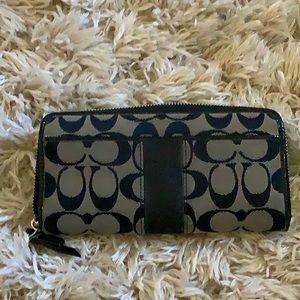 Coach zip around Wallet